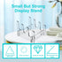 Acrylic Plate Display Stand,Clear Dish Display Easel, Clear Acrylic Display Easel, Clear Tablet Holder for Displaying (2PC, 3 Layer)...