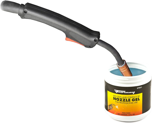 Forney 37031 Nozzle Gel For Mig Welding, 16-Ounce , White...