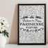 Script Stencils Reusable French Writing Stencils for Painting on Wood Furniture DIY Crafts Canvas Paper Fabric Wall Home Decoration (6pcs Script)...