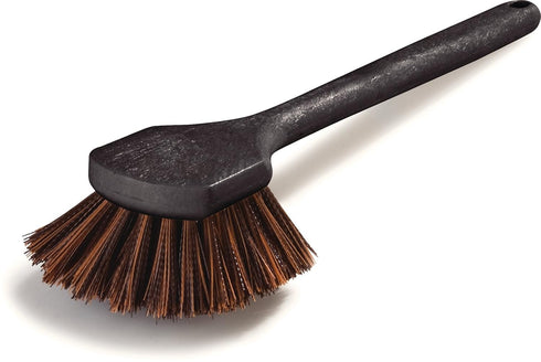 SPARTA 36505L00 Plastic Utility Brush, Scrub Brush With Long Handle For Kitchen, Restaurant, Home , 20 Inches, Black...