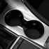 SINGARO Car Cup Coaster, 4PCS Universal Non-Slip Cup Holders Embedded in Ornaments Coaster, Car Interior Accessories, Black...