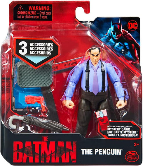 The Batman 2022 Movie Series 4-inch Action Figure The Penguin...