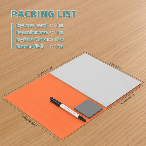 Portable Small White Board,Reusable Dry Erase Board with Stand,Desktop Whiteboard for Office Meeting Bussiness Home 9" x 6" with marker, wipe clot...