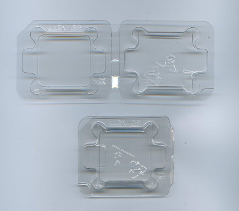 ZMAX 2x CPU Packaging Clamshell Container for LGA775, LGA1150, LGA1155, LGA1156...