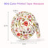 Tape Measure Body Measuring Tape ?Colour Printed Small Retractable Soft Tape Measure for Sewing Cloth Fabric Body Measurements?Leather Mini Body T...