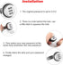 Lpraer Combination Cam Lock Security Locks Set of 2 Password Coded Locks for Safety of Box Cabinet Drawer Mailbox Door Furniture (1-1/8 Inch, Silv...