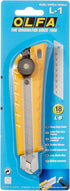 OLFA 18mm Heavy-Duty Ratchet-Lock Utility Knife (L-1)...