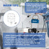Pressure Washer Nozzle, 7-in-1 Quick Changeover Nozzle, Adjustable Pressure Washer Nozzle with 1/4 Inch Quick Connect, 3200 PSI Spray Nozzle...