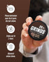 Grinds Coffee Pouches |Tobacco Free, Nicotine Free Healthy Alternative | 3 Cans of Black Coffee | 18 Pouches Per Can | 1 Pouch eq. 1/4 Cup of Coff...