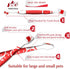 Dog Toothbrush pet Toothbrush Finger Toothbrush Small to Large Dogs,Cats with Soft Bristles Non Slip Dual Head Dog Toothbrush (8 Colors)...