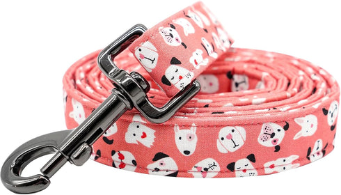 Elegant little tail Dog Leash, Pink Cute Dog Leashes Durable and Strong Pet Leash Holiday Dog Leash with Soft Handle for Small Medium Large Dog...