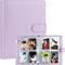 A5 Binder, Kpop Photocard Binder, 6 Ring Binder Album with 200 Card Slots, PU Leather Binder Cover with Magnetic Buckle Closure for Organizing Tra...