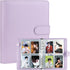 A5 Binder, Kpop Photocard Binder, 6 Ring Binder Album with 200 Card Slots, PU Leather Binder Cover with Magnetic Buckle Closure for Organizing Tra...