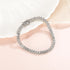 Gemsme Tennis Bracelet for Women 18K White Gold Plated Hypoallergenic 5A+ Cubic Zirconia Bracelets Wedding Party Prom 6.0/6.5/7.0/7.5/8.0 Inch...