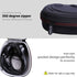 LTGEM Hard Headphone Case for Logitech H390, H430, H570e / JLab Go Work, JIAMQISHI, EAGLEND, FEABASK Headset (Inside:6.8"x7"x2.9") - Black+Grey...