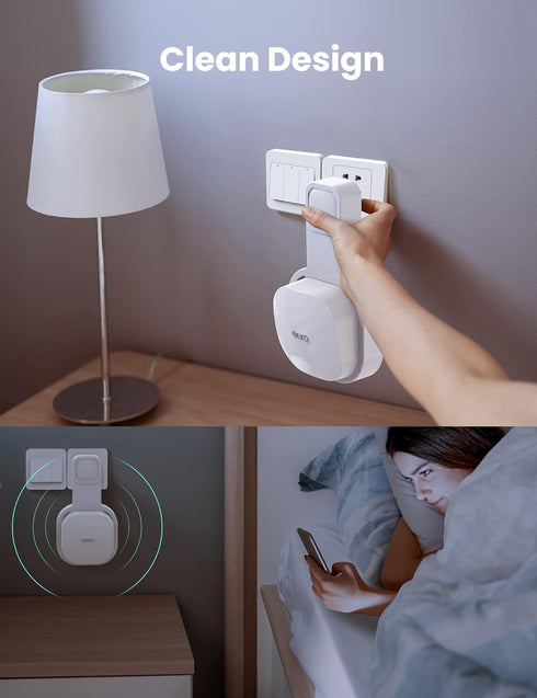 DG-Direct Wall Mount Holder for eero 6 and eero 6+ Router Mesh Wi-Fi System, No Messy Wires, The Outlet Wall Mount Holder for eero 6 Plus, Stand B...