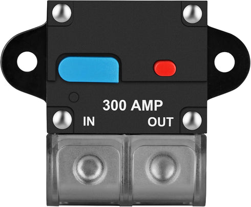 Fuse Holders Inverter Circuit Breaker Car Audio Solar Energy Inline Circuit Breaker Fuse Inverter with Waterproof Cover for Motor Auto Car Marine ...