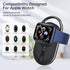 Portbale Charger for Apple Watch -YoFew Wireless Magnetic iWatch Charger 1200mAh Power Bank Travel Keychain Accessories for Apple Watch Series 9/8...