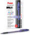 Pentel RSVP Razzle-Dazzle Ballpoint Pen, (1.0mm) Medium Line, Violet Barrel, Black Ink, Box of 12 (BK91RDV-A)...