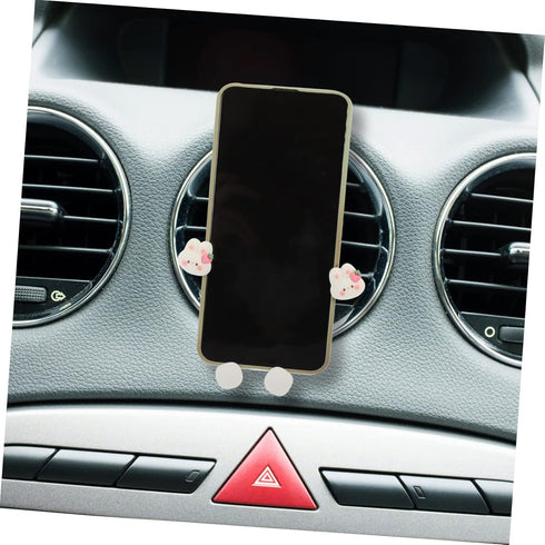 Rabbit Stand Smartphone Stand Vent Car Phone Holder Car Trim Magnetic Phone Holder Phone Holder for Car Vent Car Vent Phone Grips Phone Holder for...
