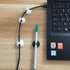 Cable Clips Organizer for Phone Charging Cable, Cable Holder Desktop,Cord Clips for Computer,Charging Cable,USB Cable,Mouse,Headphone Cable,Office...