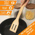6PCS Bamboo Kitchen Utensils, Bamboo Spatula Spoons Bamboo Cooking Utensils Set for Home Kitchen Housewarming Holiday Gift...