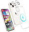 Phone Case: with 5-in-1 Combo Clear TPU PC Hard Magnetic Cover and 9H Tempered Glass Camera Lens Screen Protector - Ultimate Protection and Style ...