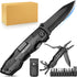 Gifts for Men,Multitool Pocket Knife with Blade,Stocking Stuffers for Men,Christmas Valentinens Day Fathers Day Birthday Gifts for Men Him Dad Hus...
