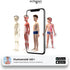 Humanoid 4D+ Augmented Reality Human Anatomy Model - Interactive Educational STEM Tool with Free App, Audio Narration, Multilingual Support - Expl...