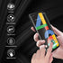 Orzero (3 Pack) Tempered Glass Screen Protector Compatible for Google Pixel 4a Protector De Pantalla with Alignment Frame 9 Hardness HD Anti-Scrat...