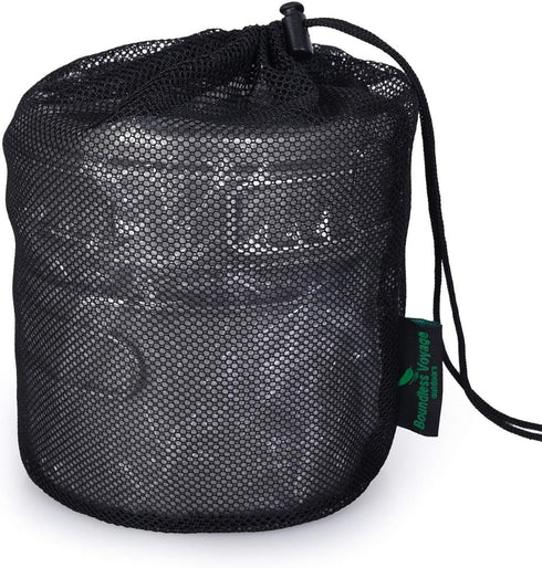 5pcs Nylon Mesh Drawstring Bag Sports Equipment Bag Outdoor L...