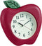 Westclox 10" 3-Dimensional Apple Wall Clock- Model #38038A...