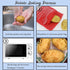 4 PCS Red Microwave Potato Bag Reusable Microwave Cooker Bag Baked Sweet Potato Corn Bag Pouch for Kitchen...