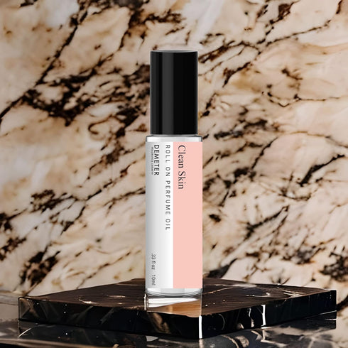 DEMETER Clean Skin Roll On Perfume Oil, 0.33 Oz, Long-Lasting...
