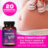 Women's Prenatal Multivitamin with Folic Acid + DHA, Prenatal Vitamin Supplement for Fetal Support w/ Folate, Omega 3, Vitamins D3, B6, B12 & Iron...