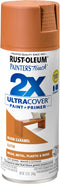 Rust-Oleum 334083 Painter's Touch 2X Ultra Cover Spray Paint, 12 oz, Satin Warm Caramel...