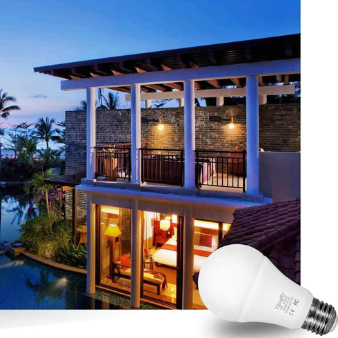 Vgogfly dusk to dawn light bulb warm white...