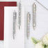 4 Pcs Bling Pen Rhinestone Pen Diamond Pens Metal Ballpoint Pens Bedazzled Pen 4 Pcs 1.0mm Pen Refills for Women Office Birthday Kids Students Gif...
