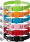 Upgraded Version 6 Pack Reflective Cat Collars with Bell,Breakaway Safety Kitten Collar,Adjustable 7''-12'',for Girl Boy Cats,Pet Supplies,Stuff,A...
