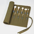 ECHSRT Paint Brush Holder Roll Up Paint Brush Case Storage for Artist Acrylic Oil Watercolor, Paint Brush Holders and Organizers 30 Slots?Army Gre...