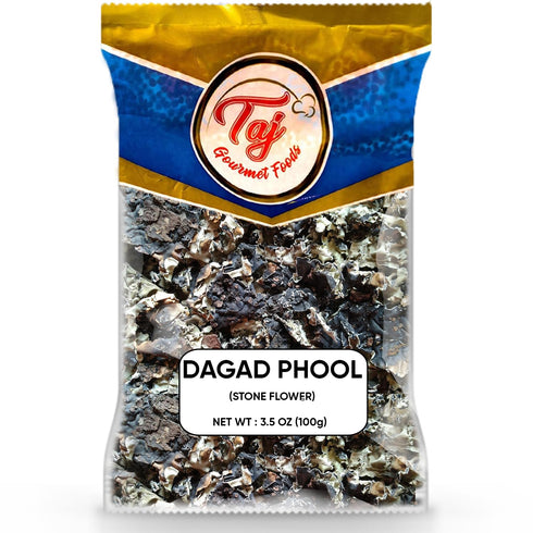 TAJ Premium Indian Dagad Phool, Stone Flower, 3.5-Ounce (3.5oz)...