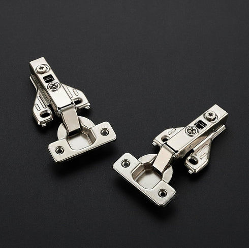 Ravinte 1 Pair 2 Packs Full Overlay Cabinet Door Hinges,105 Degree Adjustable Concealed Kitchen Cabinet Hinges Soft Close for Face Frame Cabinet...