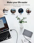 Charger Cable Compatible with PLAUD Note, 3.3FT 4 Pin Replacement Magnetic USB Charging Cable for PLAUD Note Voice Recorder...