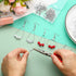 Inbagi 481 Pcs Earring Making Kit Jewelry Making Supplies Bulk Earring Findings with Teardrop and Round Beading Hoops Earring Hooks Open Jump Ring...