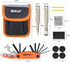 Bike Tool Kit Set, Portable Bike Repair Kit include 16 in 1 Multi Tool, 2 iron Tire Levers and 5 Pre-glued Patch Tire Patch, Metal Files, All in O...