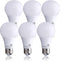 Bioluz LED 40 Watt LED Light Bulbs 4000K Cool White 6 Watts = 40W Non-Dimmable A19 LED Light Bulbs 6 Pack...