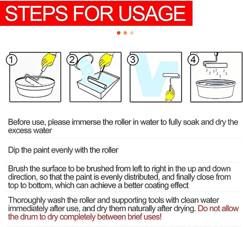 20 Pieces Paint Roller Cover, 6 inch Microfiber Roller Covers, Washable Covers for Roller Frame, House Painting Supplies, Naps for Paint Roller Br...