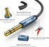 MillSO 1/4 to 3.5mm Headphone Adapter TRS 6.35mm 1/4 Male to 3.5mm 1/8 Female Stereo Jack Audio Adapter for Amplifiers, Guitar, Keyboard Piano, Ho...