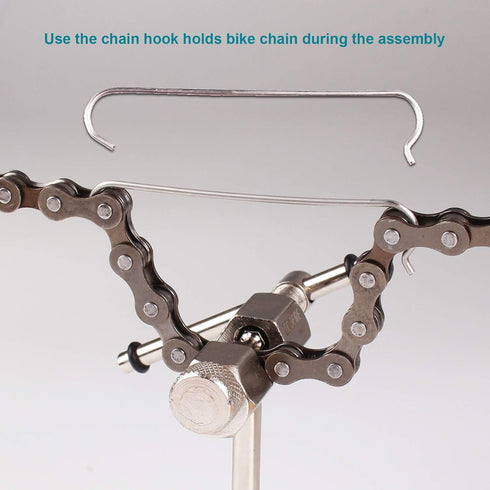 Bike Chain Breaker Bicycle Chain Removal Tool - Road and Mountain Bicycle Chain Splitter Cutter with Chain Hook for Hand Repair Bicycle Chain...