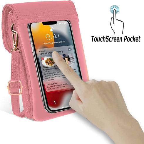 Women Faux Leather Cross Body Bag Small Phone Wallet Purse Shoulder Bags with Adjustable Strap for Ladies Girls...